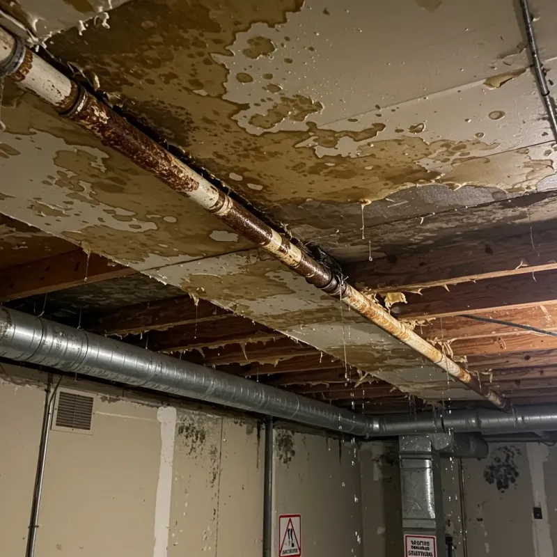 Ceiling Water Damage Repair in Union City, OK