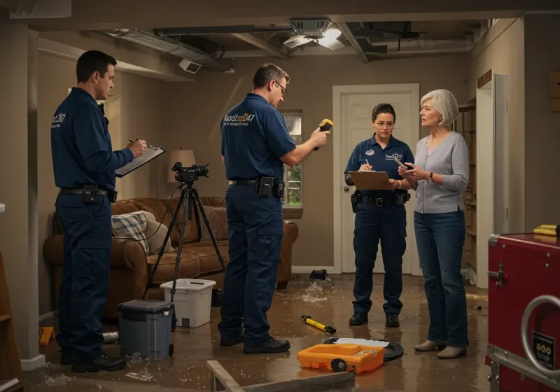 Water Damage Assessment and Insurance Documentation process in Union City, OK