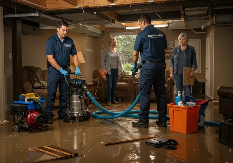 Basement Water Extraction and Removal Techniques process in Union City, OK