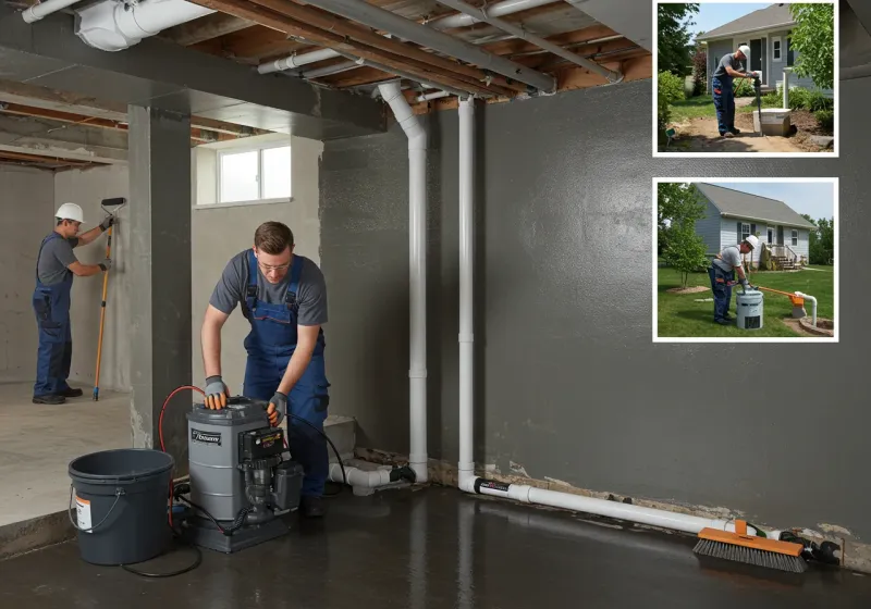 Basement Waterproofing and Flood Prevention process in Union City, OK